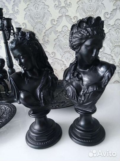 Бюст каслинское литье