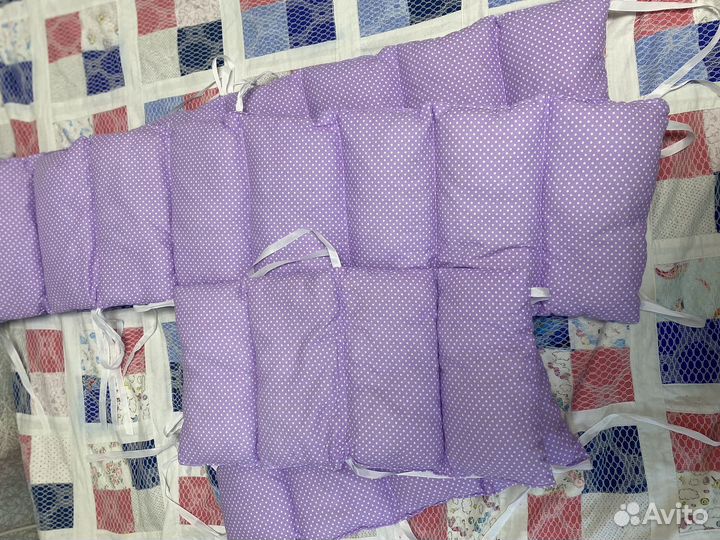 Бортики в детскую кроватку