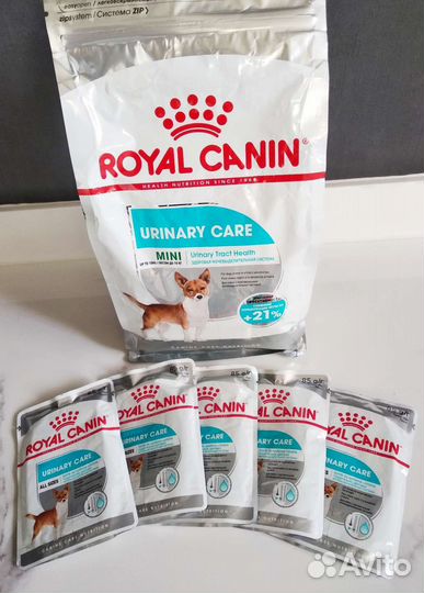 Royal canin urinary care и s/o для собак