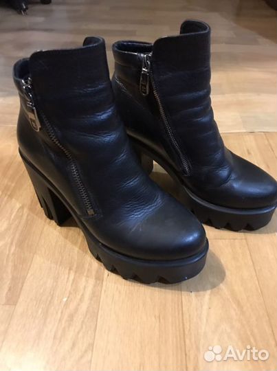 Ботильоны натуральная кожа 37