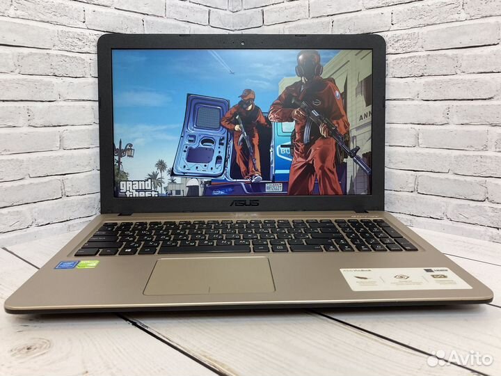Игровой ноутбук Asus 4ядра/Nvidia/1000gb/8gb