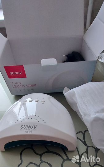 Лампа для маникюра sunuv