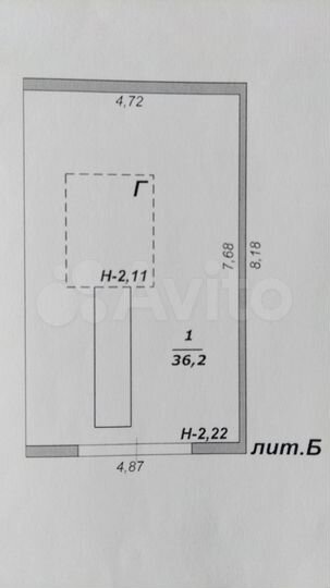 Гараж, > 30 м²