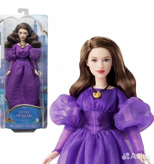 Кукла little mermaid vanessa Ванесса