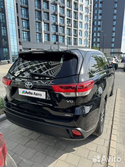 Toyota Highlander 3.5 AT, 2019, 69 100 км