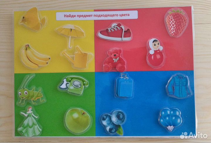 Развивающие игры на липучках