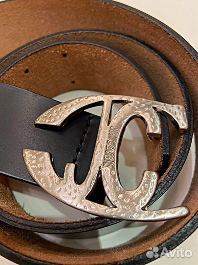 Ремень женский 90 roberto cavalli кожа, оригинал