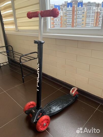 Самокат трехколесный Triumf