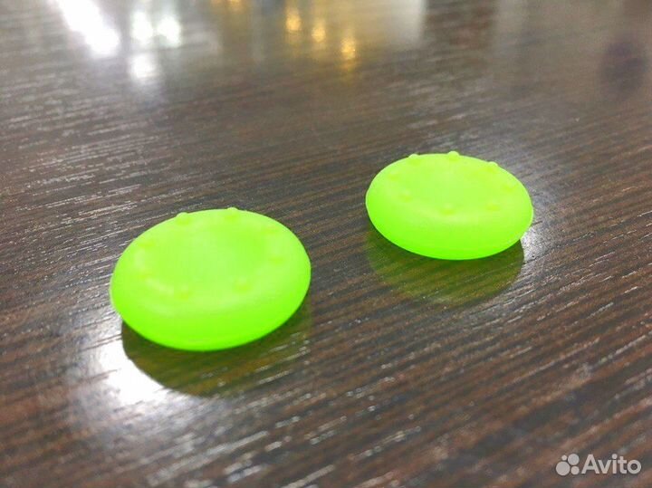 Накладки на стики Dualshock 4 (Зеленые)