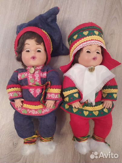 Куклы в национальном костюме
