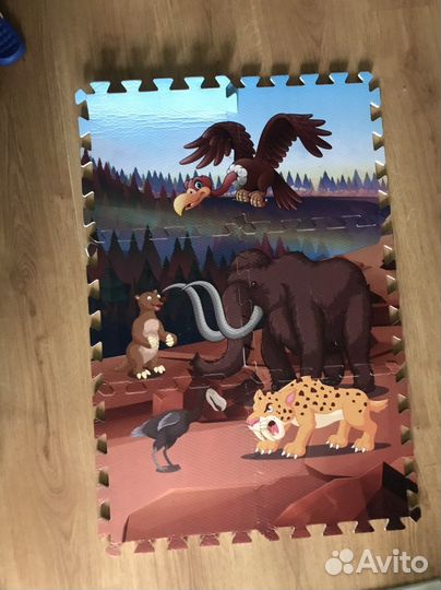 Детский коврик пазл