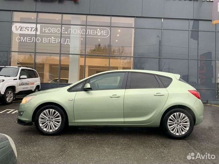 Opel Astra 1.4 AT, 2011, 150 000 км