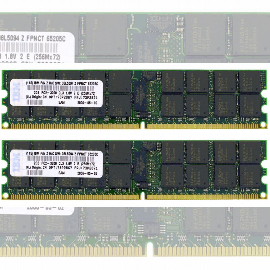 [73P2867] Оперативная Память Ibm Ddr2 4gb 73p2867