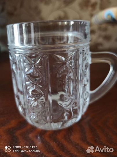 Кружки хрустальные времён СССР
