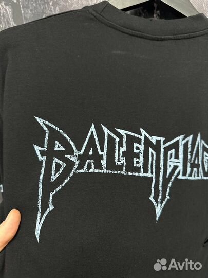 Лонгслив Balenciaga Paris Moon