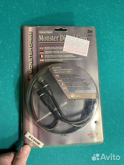 Monster 2м DC-RCA новый