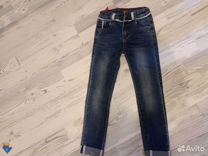 Джинсы для девочки 122