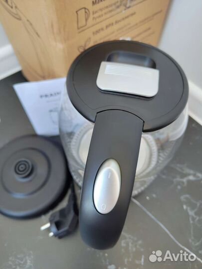 Электрический чайник стеклянный Новый с подсветкой