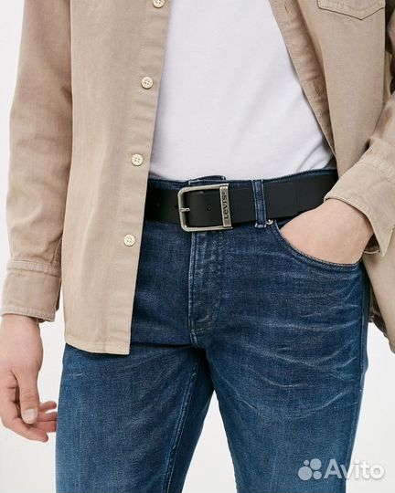 Мужской Ремень Levi's Alderpoint Belt Оригинал