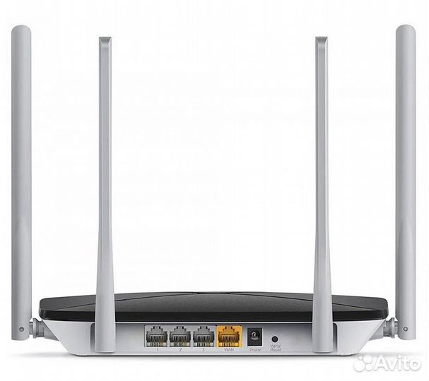 Wi-Fi роутер Mercusys AC12, черный