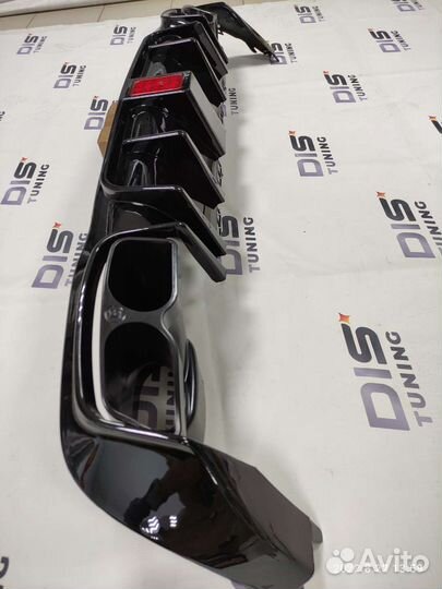 Диффузор + насадки Mercedes E class W213 brabus