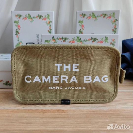 Новая женская сумка MJ Camera bag бежевая