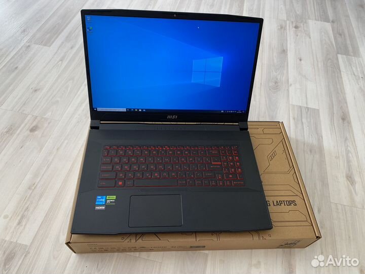 Ноутбук msi katana 17
