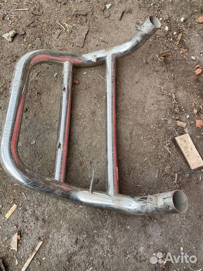 Jeep Grand Cherokee WK2 защита бампера кенгурятник