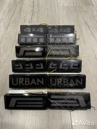 Повторители в крылья светодиодные на Ниву 4x4 LED