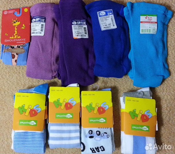 Колготки деткие размеры разные