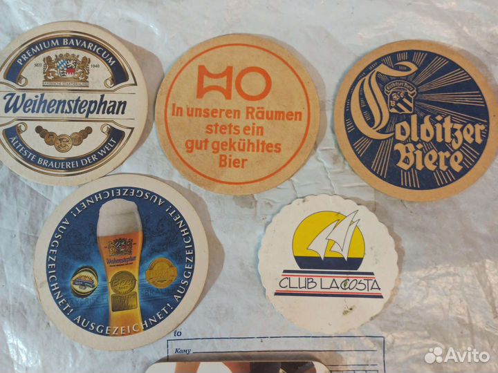 Подставки под пиво (бирдекель)