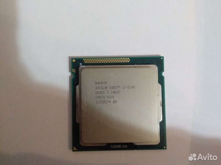 Процессорintel Core i3-2100