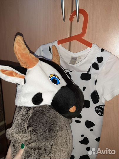 Костюм Корова/бычок. Размер 3-7 лет
