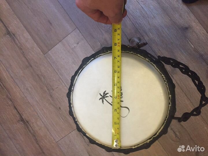 Джембе. 8”. Дерево/кожа