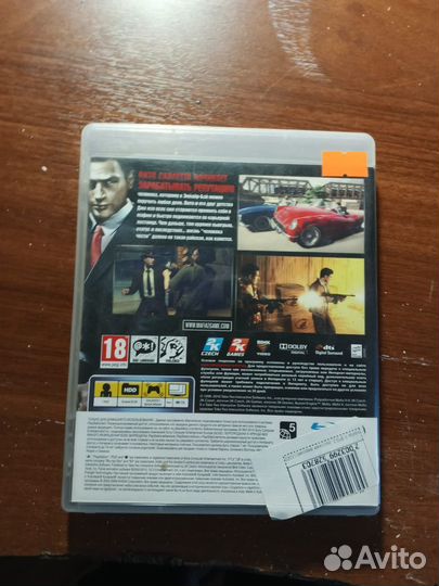 Диск мафия 2 на ps3