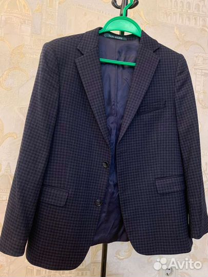 Пиджак школьный на мальчика 12-13 лет