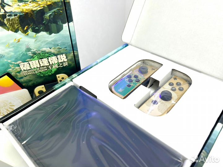 Приставка Nintendo Switch oled 64GB Zelda Edition