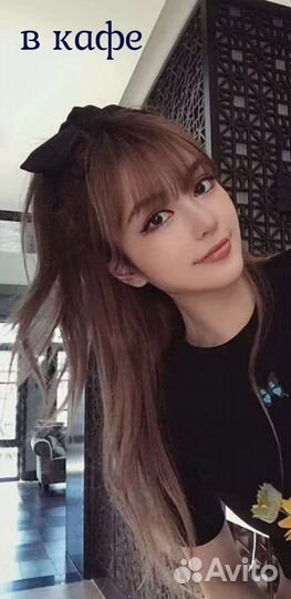 Большой бант для волос на заколке-автомат женский