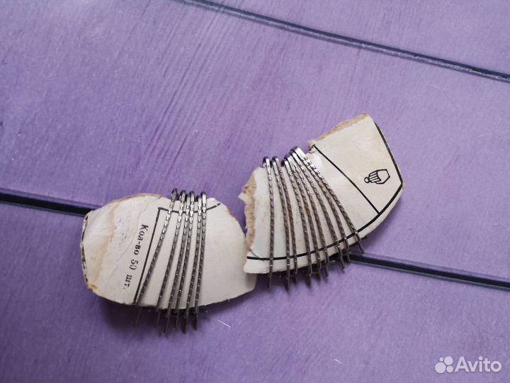 Зажим заколка для волос 15 шт. с застёжкой СССР