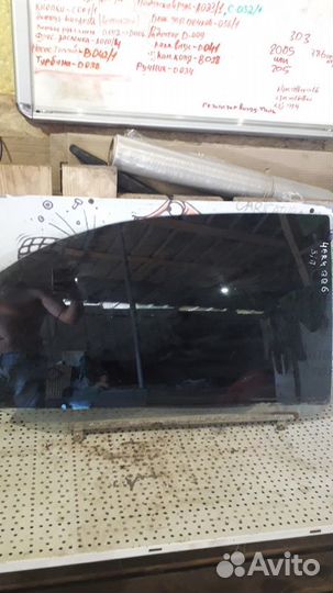 Стекло двери заднее правое Chery QQ 1.3