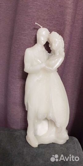 Большая Свеча Пара влюбленных 25см Подарок свадьба