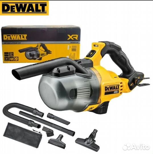 Аккумуляторный пылесос DeWalt DCV501LN 20B