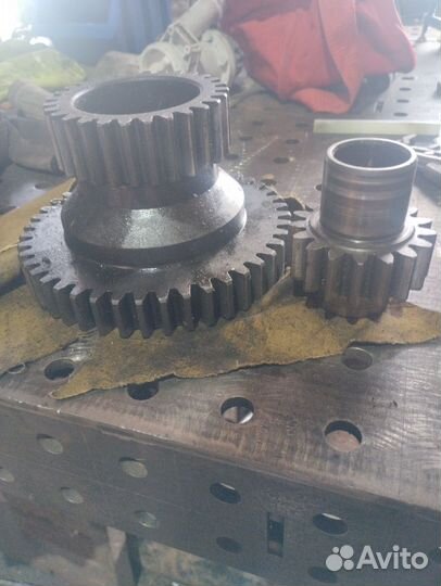 Шестерни бортовой балочный мост мтз