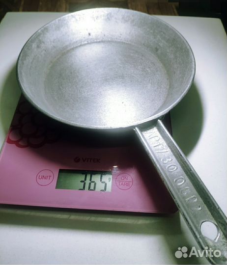 Алюмин.посуда.Сковорода D18см. Казан 3л. СССР