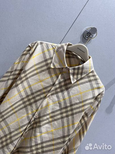 Рубашка в клетку burberry