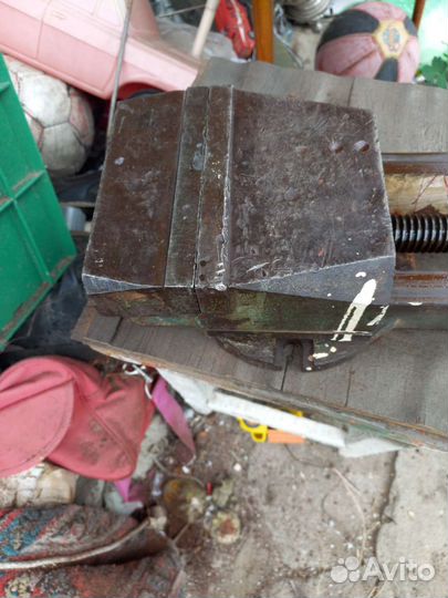 Тиски станочные СССР бу