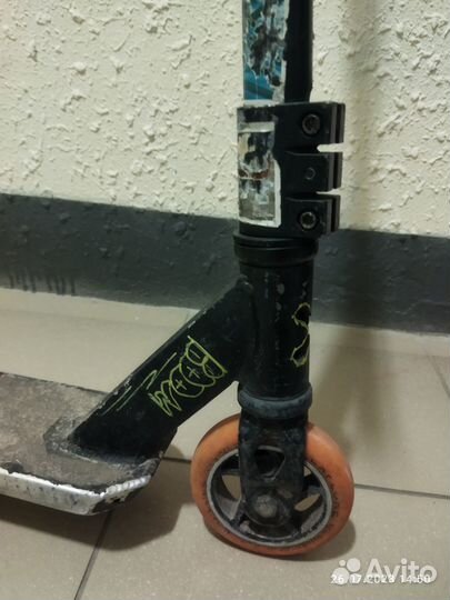 Трюковой самокат детский бу