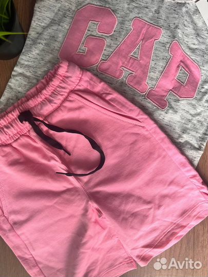 Костюм с шортами GAP на девочку 98 104 110
