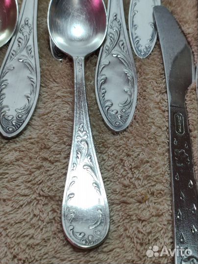 Столовые приборы мельхиор СССР