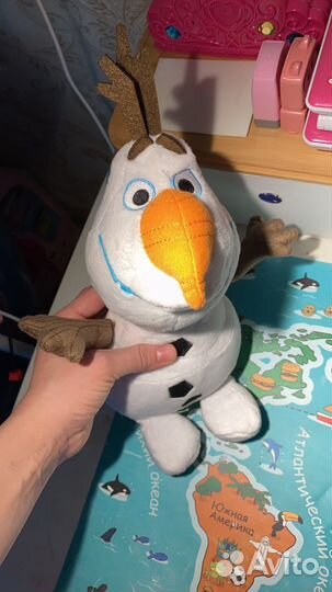 Олаф / мягкая игрушка/ дисней/холодное сердце